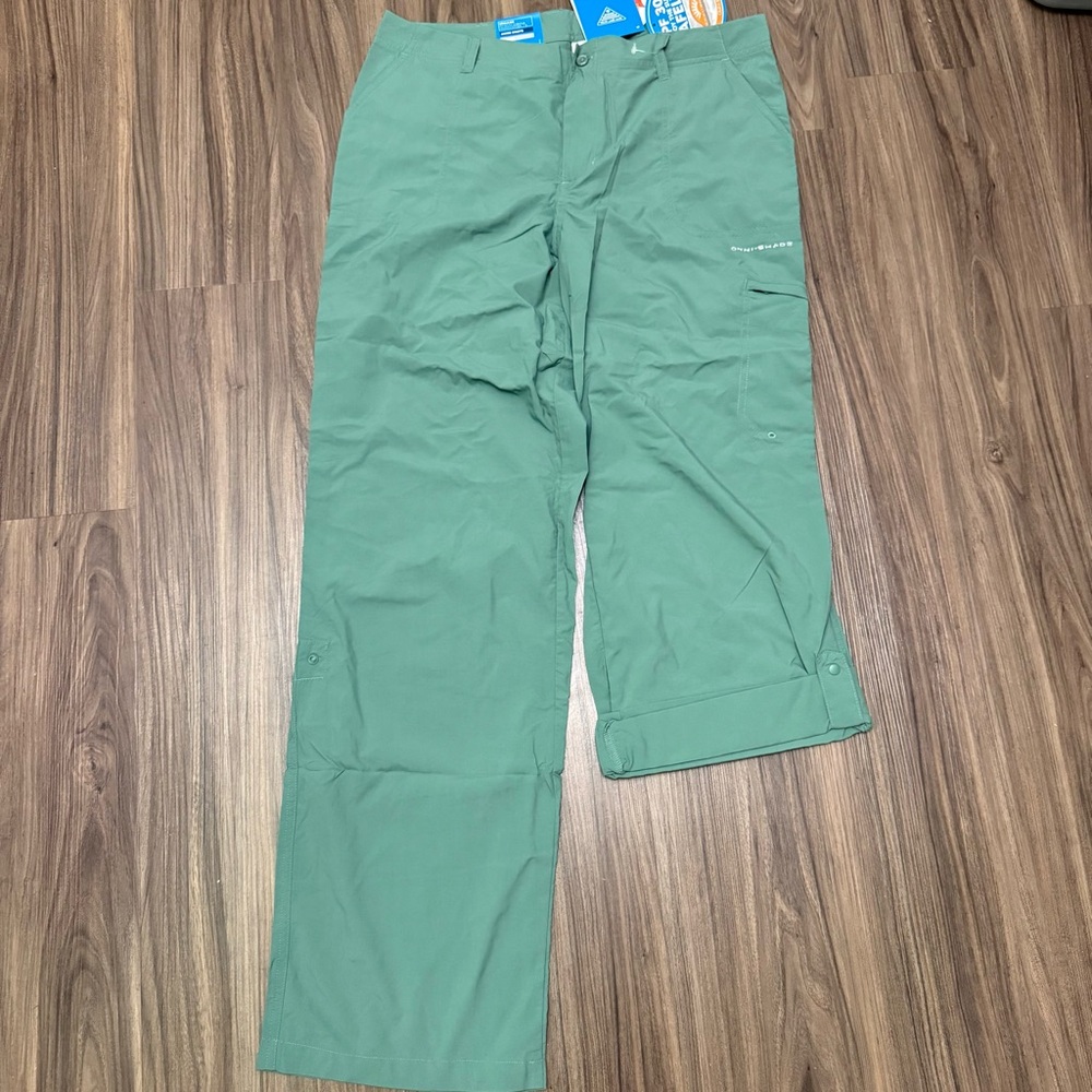 NWT Columbia PFG women sz 12 Aruba Pant roll up pants